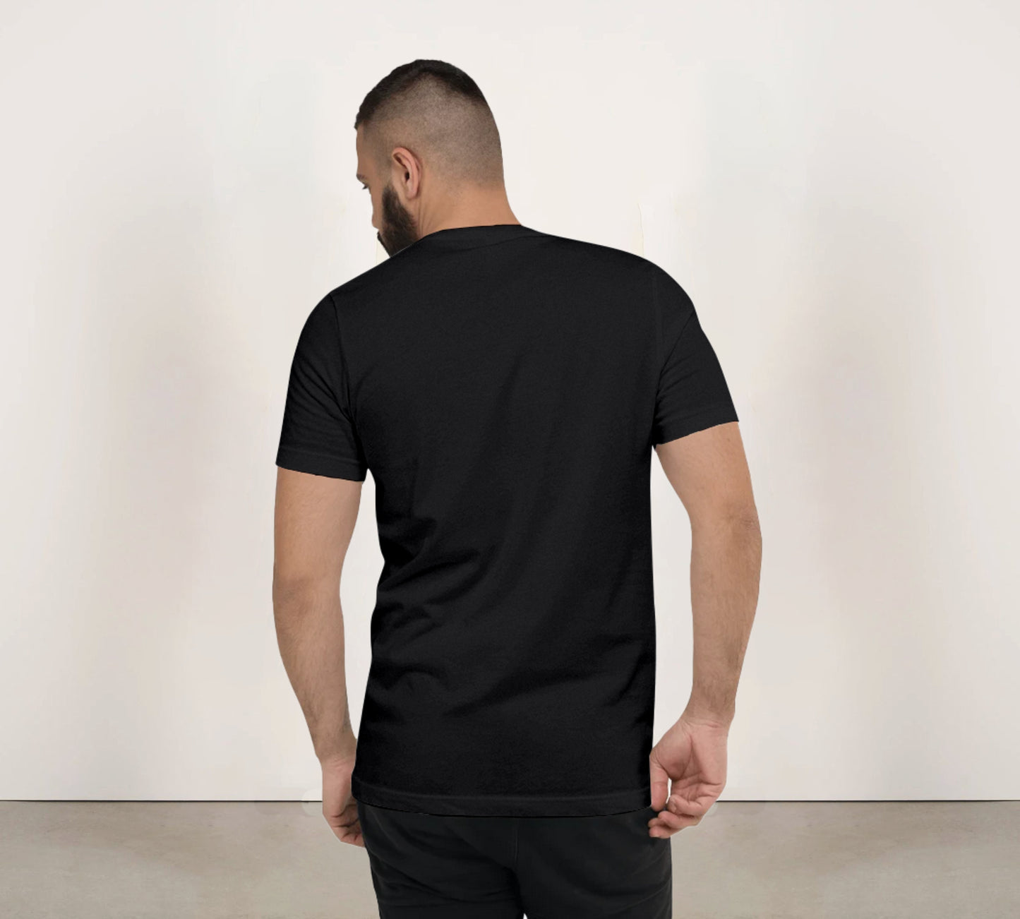 Men T-Shirt PS 015 Black